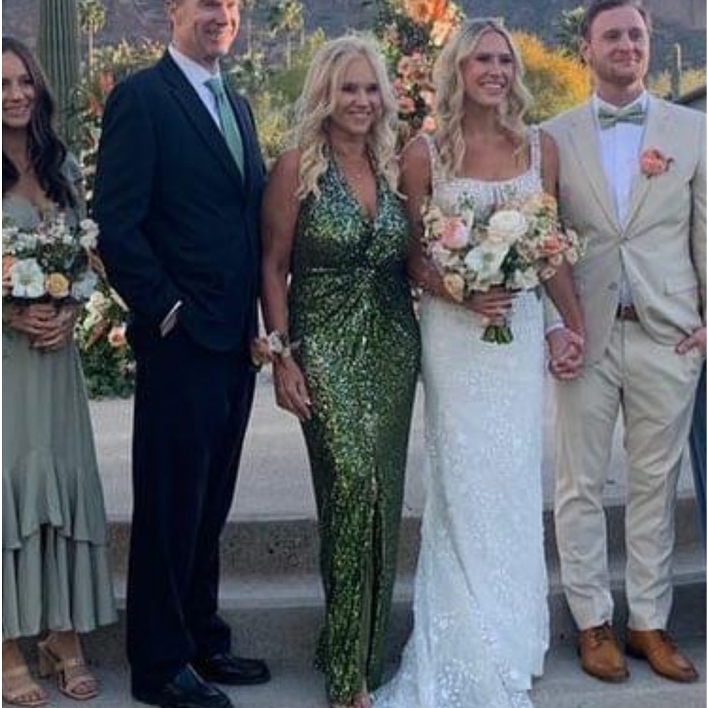 Beautiful dress bought last year for my daughter’s wedding, Brand New. SZ 10.